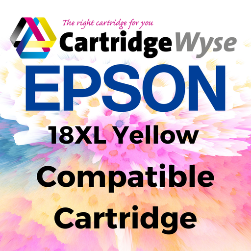 [E18Y] Compatible Epson 18XL Yellow High Capacity Ink Cartridge - T1814 T1804