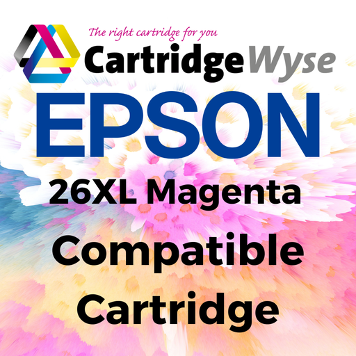 [E26M] Compatible Epson 26XL Magenta High Capacity Ink Cartridge - T2633