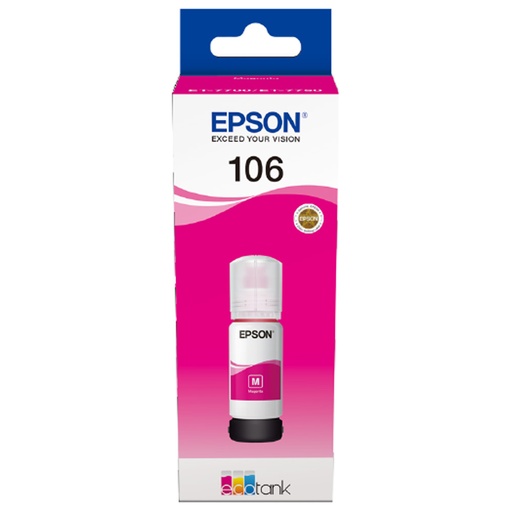 [EP64332] Epson 106 EcoTank Magenta Ink Bottle - T00R3