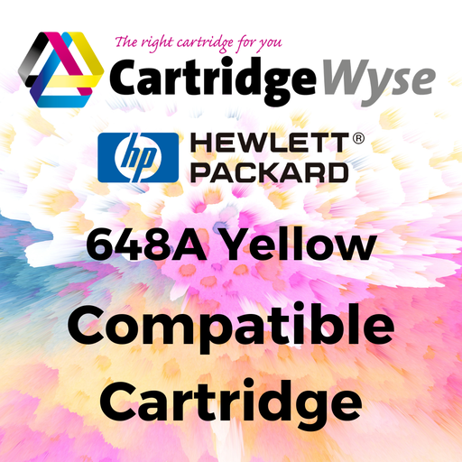 [HCE262A] Compatible HP 648A Yellow Standard Capacity Laser Toner - CE262A