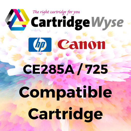 [HCE285A] Compatible HP CE285A Black Toner Cartridge - CB436A / CD435A / Canon 725