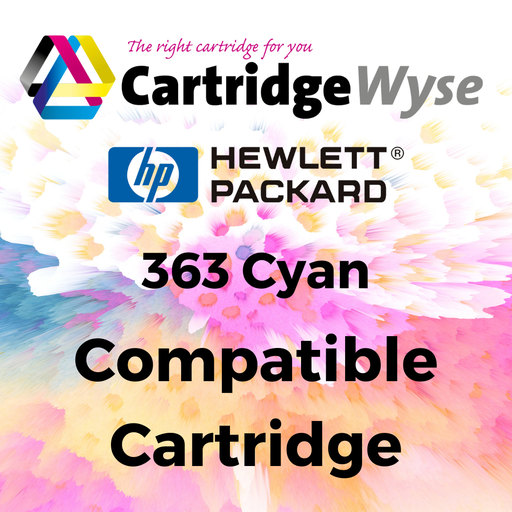 [H363C] Compatible HP 363 Cyan Standard Capacity Ink Cartridge - C8771EE