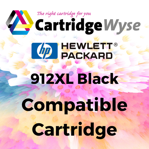 [H912B] Compatible HP 912XL Black High Capacity Ink Cartridge - 3YL84AE