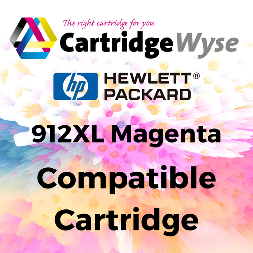 [H912M] Compatible HP 912XL Magenta High Capacity Ink Cartridge - 3YL82AE