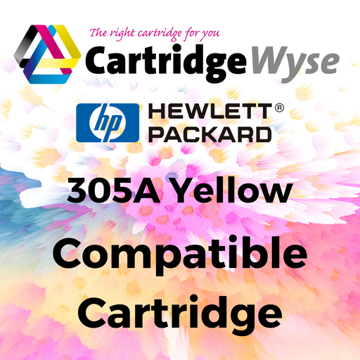 [HCE412A] Compatible HP 305A Yellow Standard Capacity Toner Cartridge - CE412A