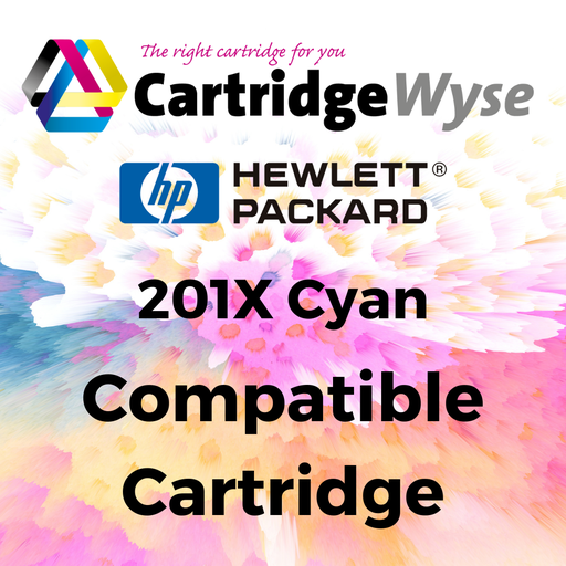 [HCF401X] Compatible HP 201X Cyan High Yield Toner Cartridge - CF401X