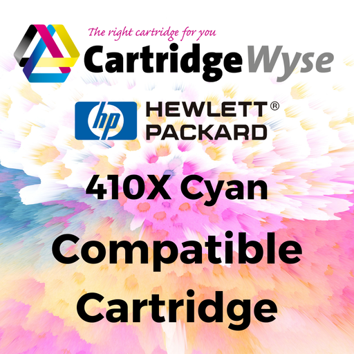 [HCF411X] Compatible HP 410X Cyan High Capacity Toner Cartridge - CF411X