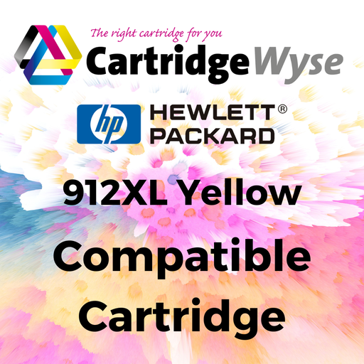 [H912Y] Compatible HP 912XL Yellow High Capacity Ink Cartridge - 3YL83AE