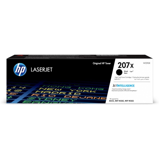 [HPW2210X] HP 207X Black High Capacity Toner Cartridge - W2210X