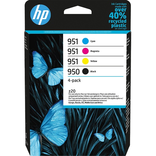 [HP6ZC65AE] HP 950/951 Standard Multipack - 4 Inks - 6ZC65AE