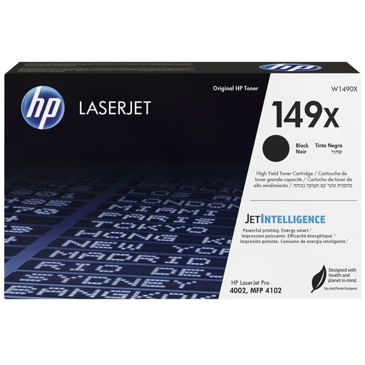 [HPW1490X] HP 149X Black High Capacity Toner Cartridge - W1490X